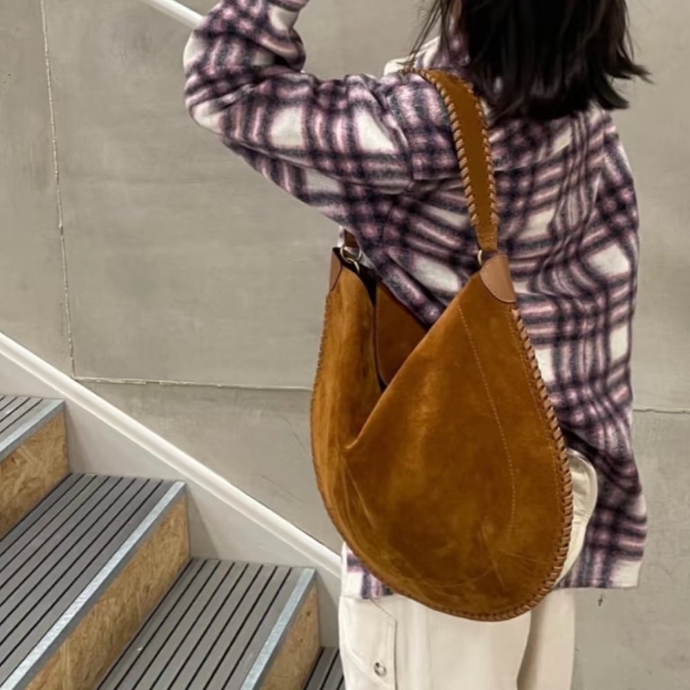 Isabel Marant Oskan Hobo Shoulder bag suede - Picture 7 of 9